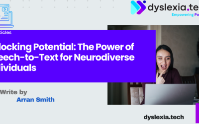 Unlocking Potential: The Power of Speech-to-Text for Neurodiverse Individuals